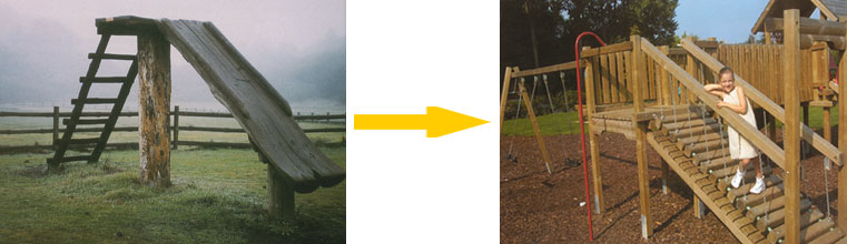 Spielplatz: &Uuml;berpr&uuml;fung und Sanierung