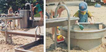 Spielger&auml;te f&uuml;r Wasserspiele