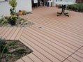 Terrasse aus Tech Wood